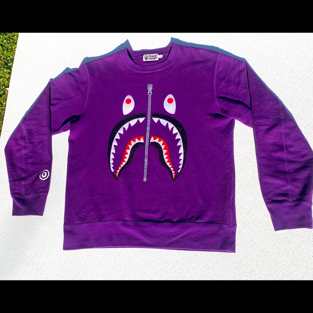 BAPE SHARK CREWNECK